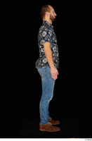  Orest blue jeans blue shirt brown shoes casual dressed standing whole body 0007.jpg